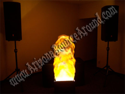 The large fake flame rental Arizona