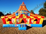 Circus themed bounce house rentals in Denver, Colorado