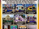 Boys and Girls Birthday Party Rentals Packages Under $300