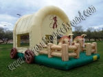Cowboy Western Themed Bounce House Denver