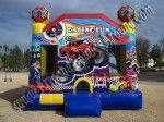 Monster truck race car Bounce House rental Colorado Springs CO