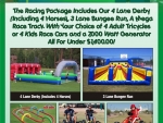Racing games and activities for parties and events in Phoenix Arizona