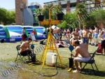 Water Pump Battle Rental, Down Pour Derby rental in Phoenix, Rent a down pour derby